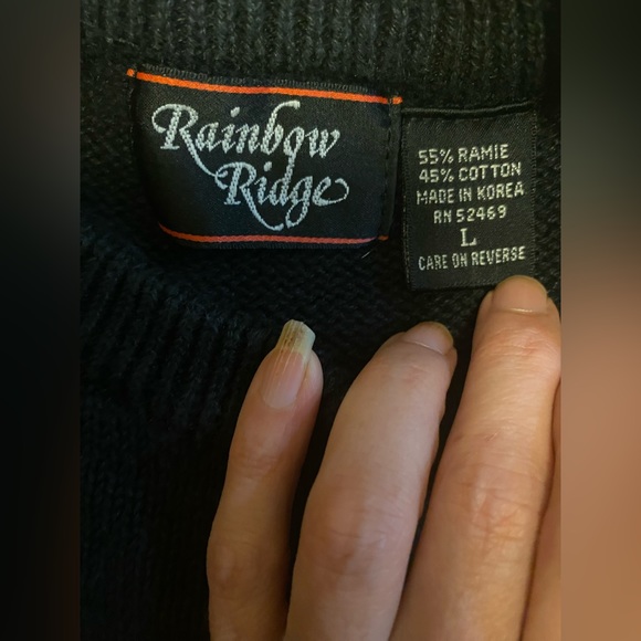 Vintage Rainbow Ridge Wool Size S - Picture 5 of 6